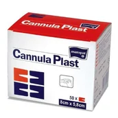 Akcesoria medyczne - Cannula Plast Cannula Plast opatrunek do mocowania kaniul 7,2x5cm 50 szt. - miniaturka - grafika 1