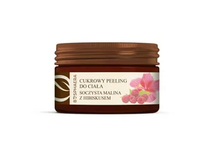 BOSPHAERA BOSPHAERA Cukrowy peeling do ciała Soczysta malina z hibiskusem 200 g Do każdego rodzaju skóry - Peelingi do ciała - miniaturka - grafika 1