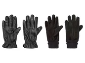 Rękawiczki sportowe męskie - LIVERGY® Rękawice skórzane męskie, z podszewką - miniaturka - grafika 1