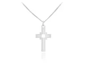 Biżuteria religijna - Naszyjnik z Krzyżykiem - miniaturka - grafika 1