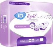 Podpaski - Wkładki urologiczne iD Light Maxi 10 sztuk (5414874002070) - miniaturka - grafika 1