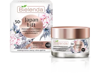 Bielenda JAPAN LIFT 50+ KREM KONCENTRAT UJEDRNIAJACY NA NOC 50ML - Kremy do twarzy - miniaturka - grafika 1