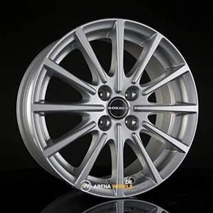 BORBET 7x17 4x100 BL4(SI) ET48 SILVER - Felgi aluminiowe - miniaturka - grafika 1