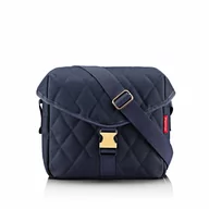 Torebki damskie - Torba saddle bag m rhombus midnight gold kod: REL4110 + Sprawdź na SuperWnetrze.pl - miniaturka - grafika 1
