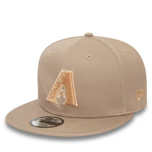 Czapka z daszkiem New Era Mlb Patch 950 Diamondbacks 60503482 Beżowy - Czapki męskie - miniaturka - grafika 1