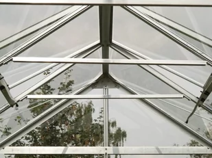 VITAVIA szklarnia ogrodowa Diana 6700, zielona - (6,7 m2; 2,57 x 2,58 m) + baza - Szklarnie ogrodowe - miniaturka - grafika 4