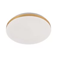 Lampy sufitowe - Stylowy, okrągły plafon LED do sypialni LP-335/1C M 4GD z serii BABILON - miniaturka - grafika 1