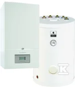 Piece i kotły grzewcze - De Dietrich Kocioł gazowy kondensacyjny Inidens 24/SRK100MG z podgrzewaczem c.w.u. - miniaturka - grafika 1