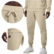 Dresy męskie - SPODNIE MĘSKIE DRESOWE UNDER ARMOUR JOGGERY BAWEŁNIANE R. XL - miniaturka - grafika 1