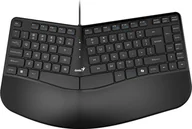 Klawiatury - Genius Ergo KB-700 CZ/SK czarna - miniaturka - grafika 1