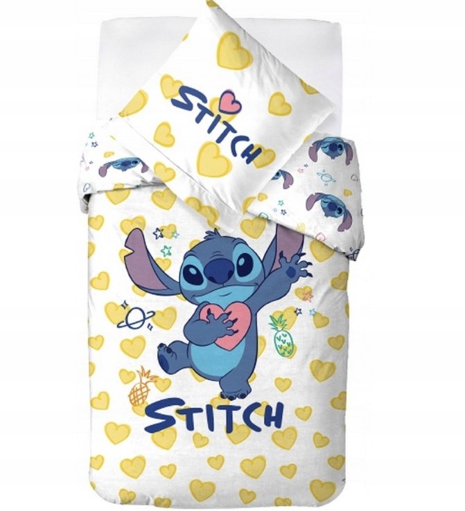 Disney Lilo I Stitch Pościel Bawełniana 140x200 Dla Dziecka Sticz