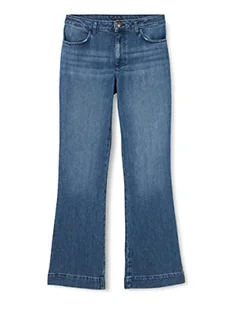 Sisley Jeansy damskie, Niebieski Denim 902, 30 - Spodnie damskie - miniaturka - grafika 1