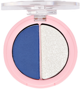 Cienie do powiek - KimChi Chic Glazed 2 Go Matte Royal+Silver ShimmerQuatre 2.8 g - miniaturka - grafika 1