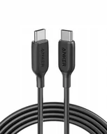 Kable USB - Kabel Anker Powerline Iii Usb C Do Usb C 100W 1.8M Czarny - miniaturka - grafika 1