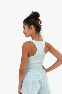 Bokserka Priscilla Mint Miętowy (Rozmiar L/XL) - Bielizna nocna - miniaturka - grafika 3