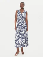 Sukienki - Olsen Sukienka codzienna 13002039 Granatowy Regular Fit - miniaturka - grafika 1