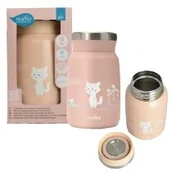 Akcesoria do karmienia - Nuvita Termos, Łososiowy 500 ml - miniaturka - grafika 1