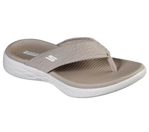 Skechers Klapki damskie, brązowy, 41 EU