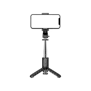 Uchwyt selfie z pilotem na bluetooth tripod Braders czarny - Selfie stick - miniaturka - grafika 11