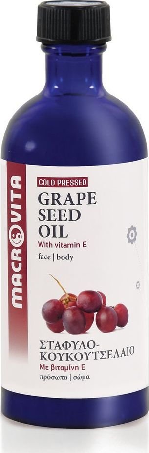 Macrovita MACROVITA OLEJ Z PESTEK WINOGRON w naturalnych olejach tłoczony na zimno z witaminą E 100ml