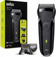 Golarki męskie - Braun Series 3 Shave&Styler 300BT Czarny - miniaturka - grafika 1