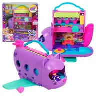 Lalki dla dziewczynek - Polly Pocket Kotolot Samolot Zestaw Z Laleczkami Kotek + Akcesoria - miniaturka - grafika 1