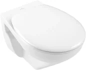 Miski WC - Villeroy & Boch O.novo Toaleta WC 54x36 cm bez kołnierza z powłoką CeramicPlus weiss alpin 7682R0R1 - miniaturka - grafika 1
