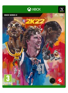 NBA 2K22 75th Anniversary Edition GRA XBOX SERIES X - Gry Xbox Series X - miniaturka - grafika 1