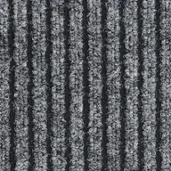 Wycieraczki - vidaXL Wycieraczka, prążkowana, szara, 80 x 120 cm - miniaturka - grafika 1