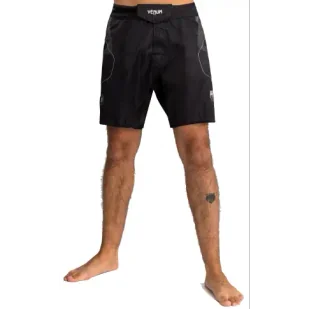 Venum Nexus Fightshorts MMA Spodenki Treningowe Black/Silver - Spodnie sportowe męskie - miniaturka - grafika 1