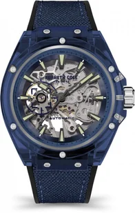 Zegarek Zegarek męski KENNETH COLE KCWGR2136402 granatowy sportowy skeleton - Zegarki męskie - miniaturka - grafika 1