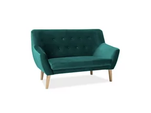 Signal SOFA NORDIC 2 VELVET KOLOR ZIELONY TAPICERKA BLUVEL 78 / BUK - Sofy i kanapy - miniaturka - grafika 1