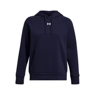 Koszulki i topy damskie - Under Armour Damska koszulka z kapturem UA Rival Fleece - miniaturka - grafika 1