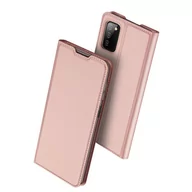 Etui i futerały do telefonów - Dux Ducis Skin Pro kabura etui pokrowiec z klapką Samsung Galaxy A03s różowy - miniaturka - grafika 1
