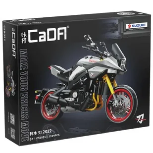 Klocki konstrukcyjne CaDA Motor Suzuki Katana Motocykl Pojazd 1104 elementy C59021W - Klocki - miniaturka - grafika 1