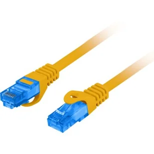 Lanberg Patchcord KAT.6A S/FTP LSZH CCA 0.5M pomarańczowy fluke passed PCF6A-10CC-0050-O - Patchcordy - miniaturka - grafika 1