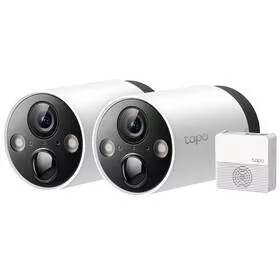 System kamer TP-Link Tapo C420S2, Smart kit (2 bateriové kamery + hub) (Tapo C420S2) - Zestawy do monitoringu - miniaturka - grafika 1