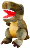 Maskotki i pluszaki - Pluszowa Maskotka Przytulanka Dinozaur Z Teksturą Skóry Zielony 32cm - miniaturka - grafika 1