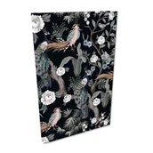 Notesy i bloczki - EV-Corp, Notes A5 Kratka Soft Touch Botanique Pawie - miniaturka - grafika 1