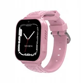Smartwatch - Blavec Smartwatch K02 Kids (SWK02-P) różowy - miniaturka - grafika 1