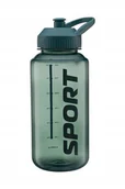 Shakery i bidony sportowe - BIDON NA TRENING BUTELKA SPORTOWA 1 L 1000 ML GRANDE ZIELONY - miniaturka - grafika 1