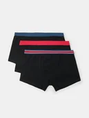 Majtki dla dzieci - Sinsay - Bokserki 3 pack - czarny - miniaturka - grafika 1