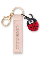 Plecaki - NICI 62024 breloczek do kluczy szczęście taśma ze sztucznej skóry 10 cm z biedronką i różowym towarzyszem do plecaka lub torby, uchwyt na klucze dla małych i dużych 62024 - miniaturka - grafika 1