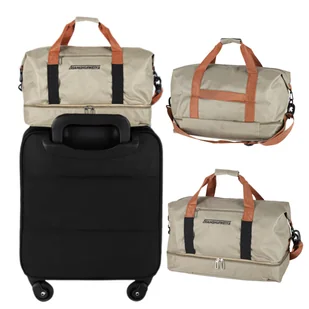 Torba Podróżna Bagaż Podręczny Na Walizkę Turystyczna Na Ramię Pojemna - Akcesoria podróżnicze - miniaturka - grafika 1