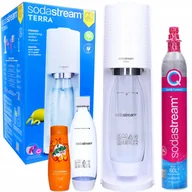 Saturatory - Sodastream Terra Biały Saturator Syfon Syrop 440ml - miniaturka - grafika 1