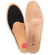 Akcesoria obuwnicze - Wkładki do butów ortopedyczne płaskostopie skóra 44 - miniaturka - grafika 1