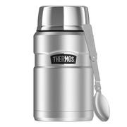 Termosy - Thermos Termos na jedzenie 710 ml z łyżką stalowy nierdzewny 173050 - miniaturka - grafika 1