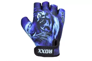 Rękawiczki rowerowe - Dziecięce rękawiczki rowerowe Roxx Kids Cycling Gloves Gel Padded | BLUE TIGER XS - grafika 1