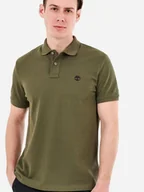 Koszulki męskie - Koszulka polo męska Timberland TB0A26N4 M Khaki (196010303962). Koszulki polo męskie - miniaturka - grafika 1