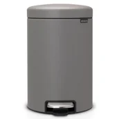 Kosze na śmieci - Brabantia Kosz na śmieci NewIcon 12l betonowy szary 11 91 49 - miniaturka - grafika 1